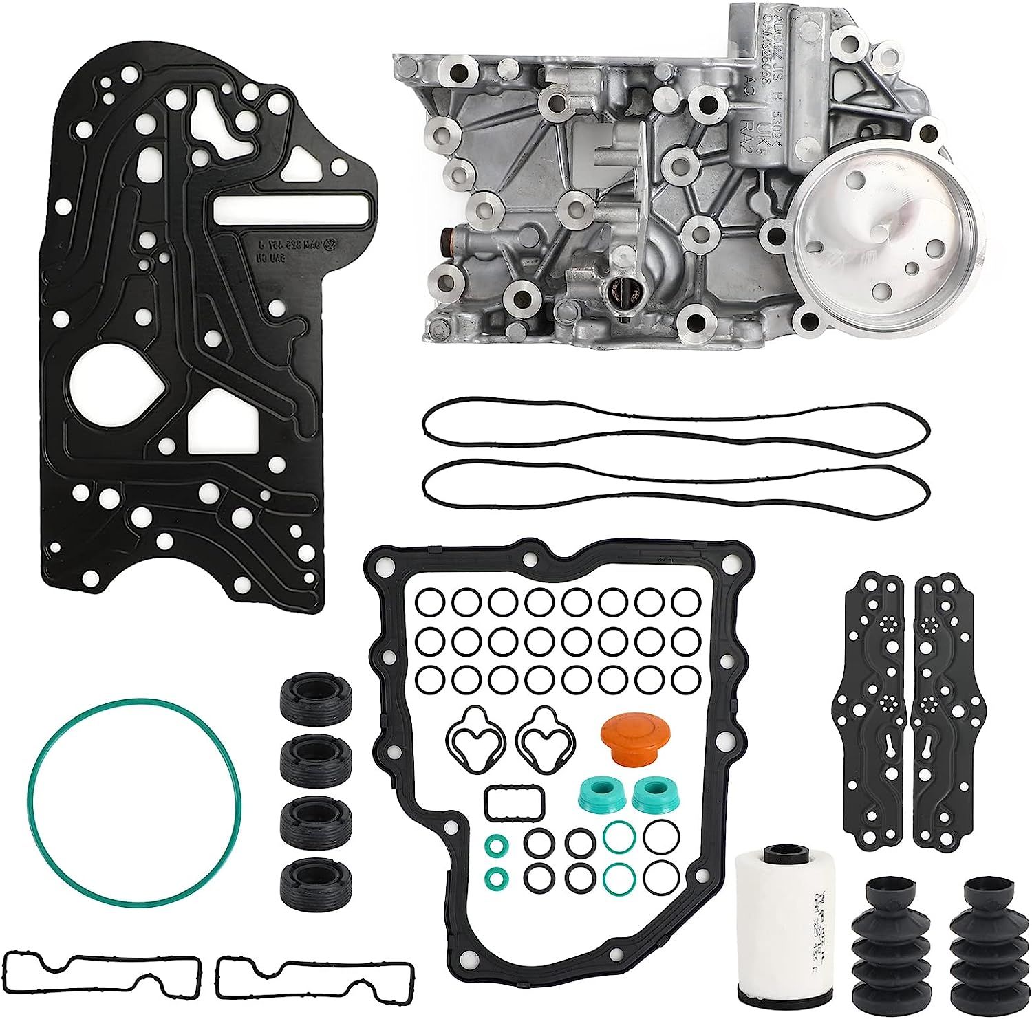 0AM DSG DQ200 7 Speed OAM325066 Steel New Automatic Transmission Valve Body Repair Kit for Audi VW Seat Skoda Gearbox Rebuilt