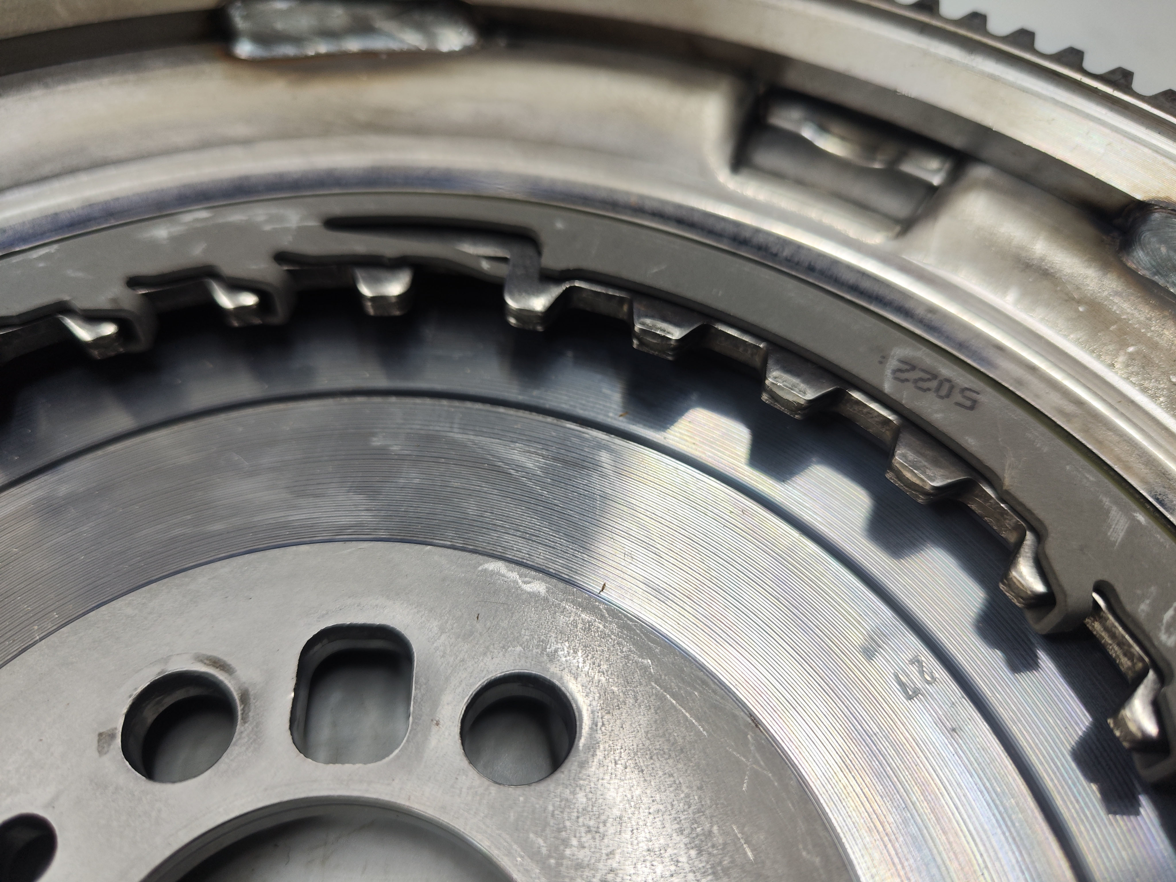132-Tooth Automatic Transmission Flywheel 415051809 415033410 Solid Flywheel for Volkswagen Audi Skoda DQ200 0AM Double Dual - Image 4