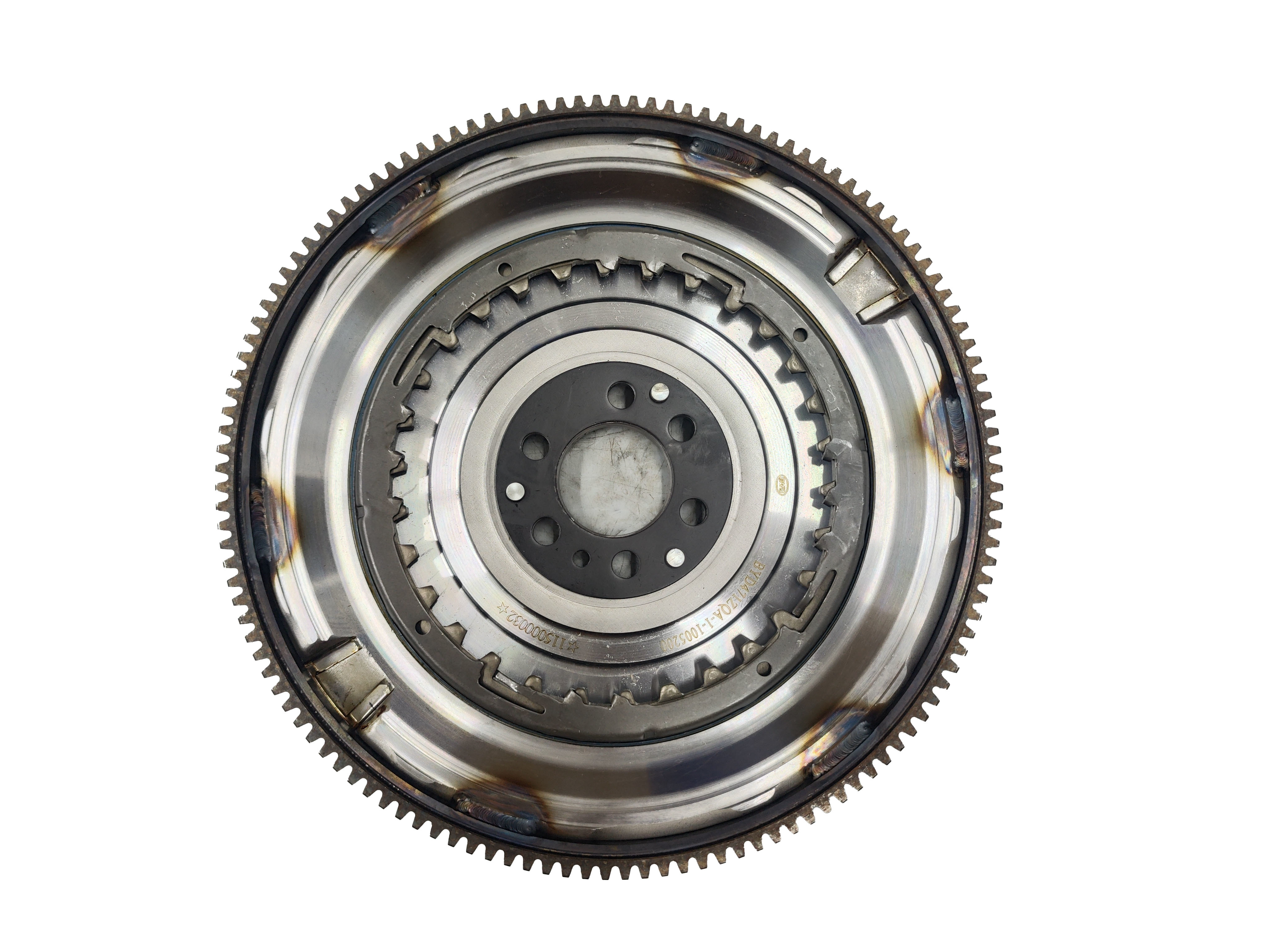 BYD 6DT256 Hole 129 Tooth Double Quality Flywheel for Speedo G6 F3 Qin 6-speed Dry Double-clutch Transmission Dual Clutch - Image 4