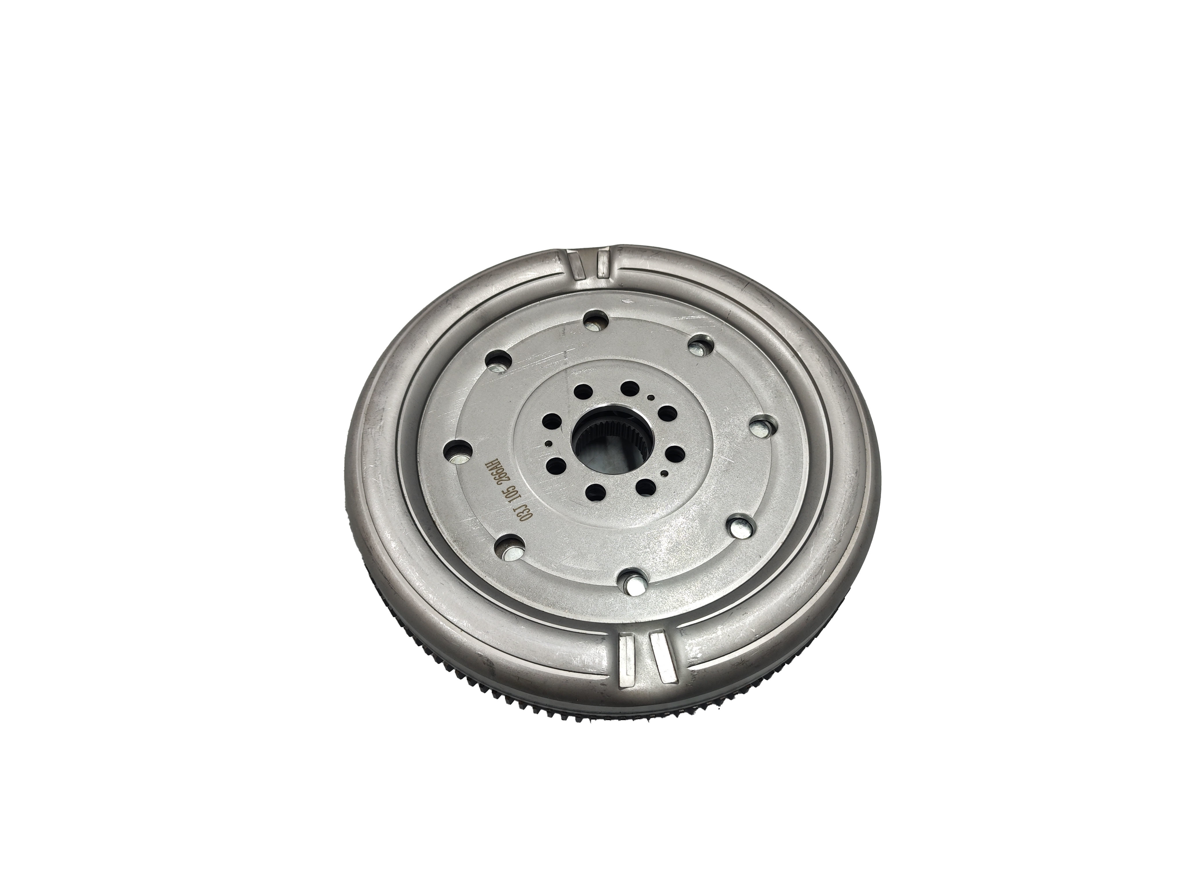 02E DQ250 DSG 6-Speed Transmission Flywheel with 8 Holes and 129 Teeth 03L105266AF/DD for VW AUDI for Passat CC Golf Double Dual - Image 2